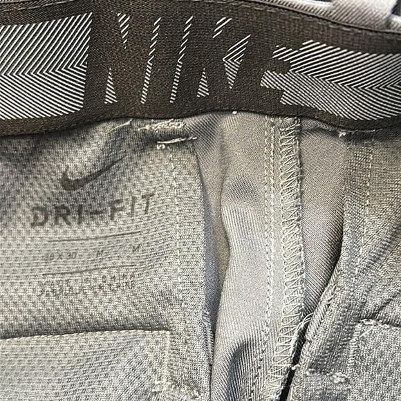 Men’s Gray Nike Dri-Fit Polyester & Spandex Athletic Golf Pants Size 30 x 30 - Picture 6 of 7